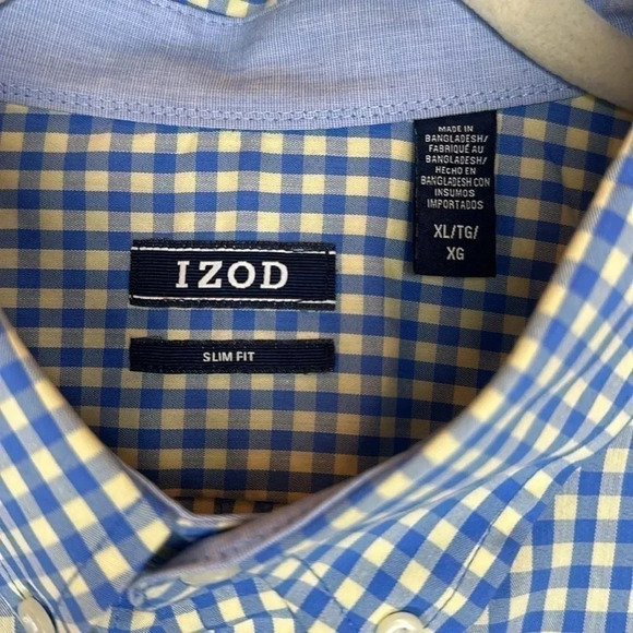 BRAND NEW!! Izod mens XL button down shirt - Picture 4 of 7